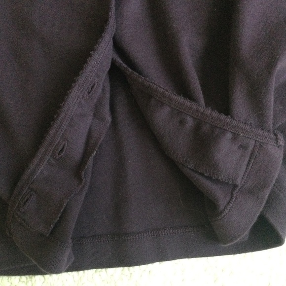 Vintage 90s Y2K The Limited Knit Cardigan Cotton Purple - Sz Medium - Picture 8 of 10